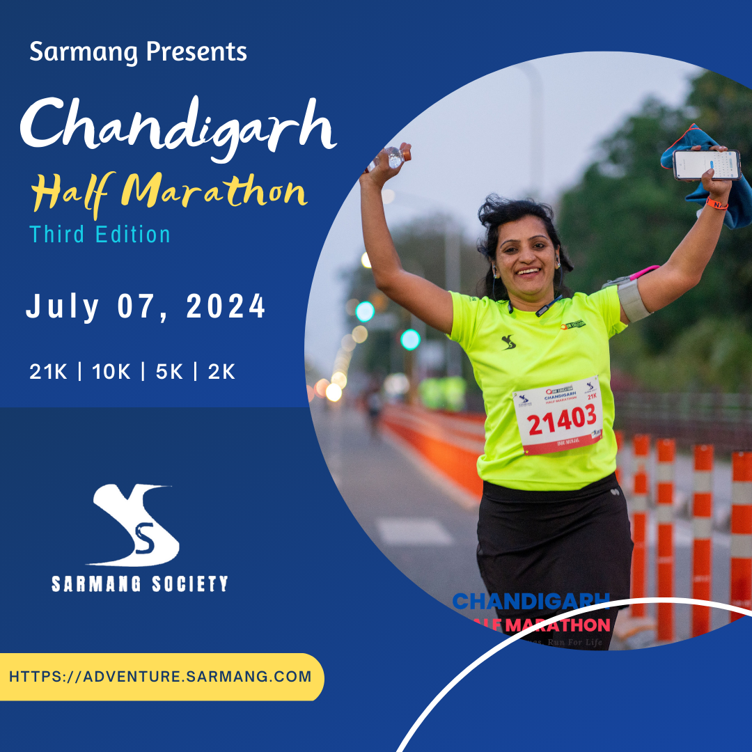 3rd Sarmang Chandigarh Half Marathon Registration Chandigarh