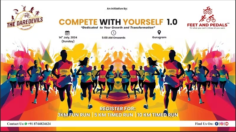Compete with Yourself Registration Gurugram