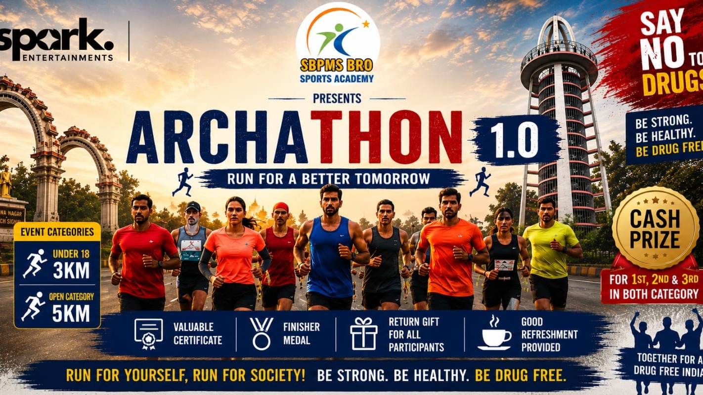 ARCHATHON 1.0 , Chennai biggest drug awareness marathon 2026