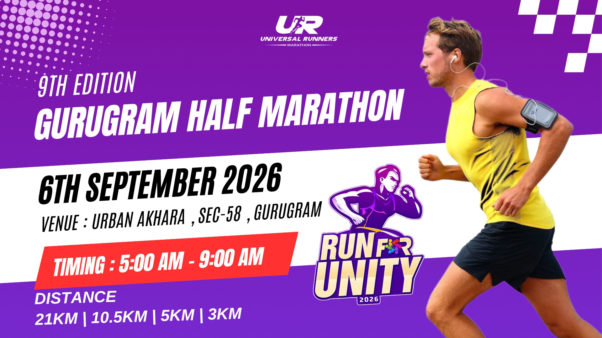 9th Edition Gurugram Half Marathon-2026