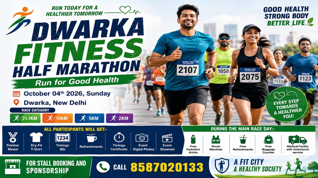 Dwarka Fitness Half Marathon