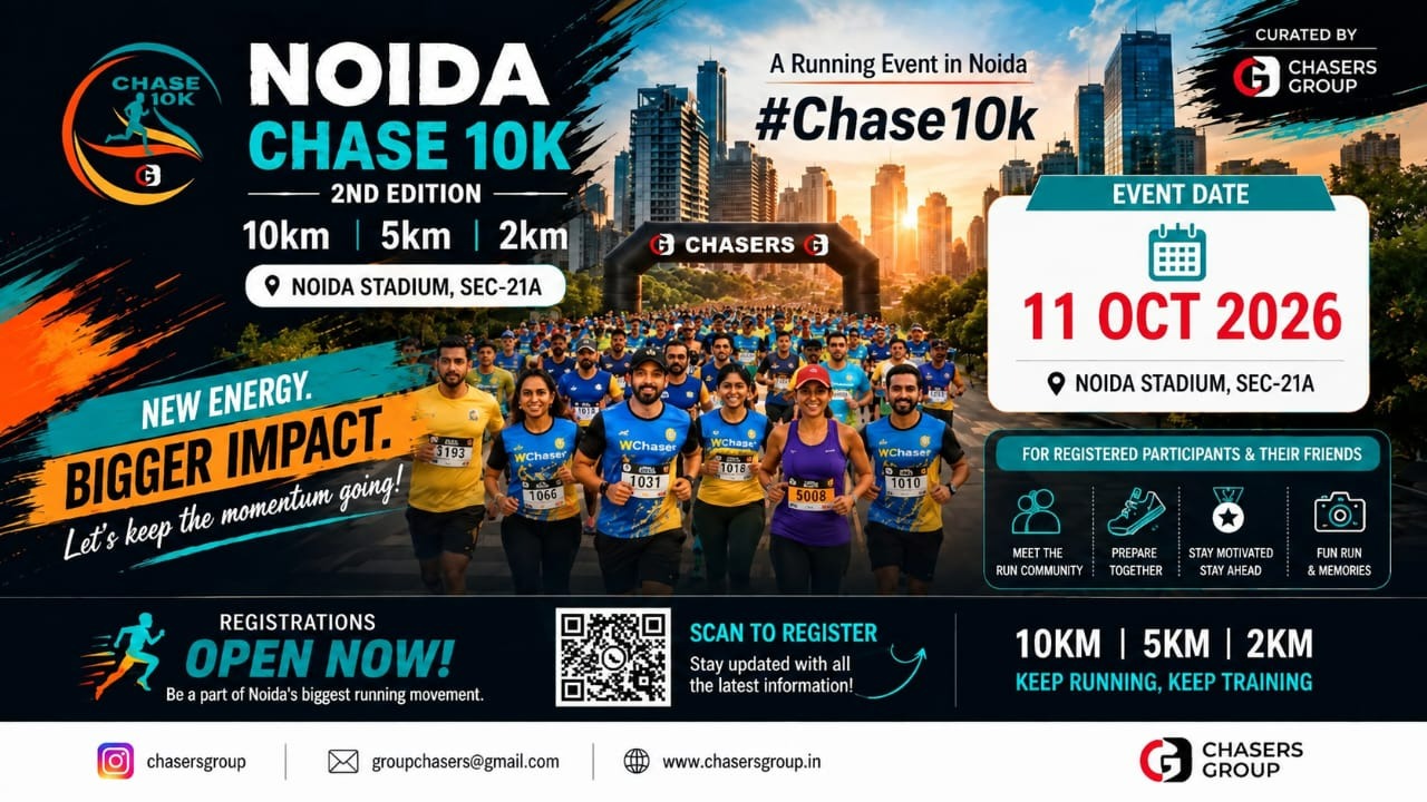 Chase 10K Noida 2nd Edition