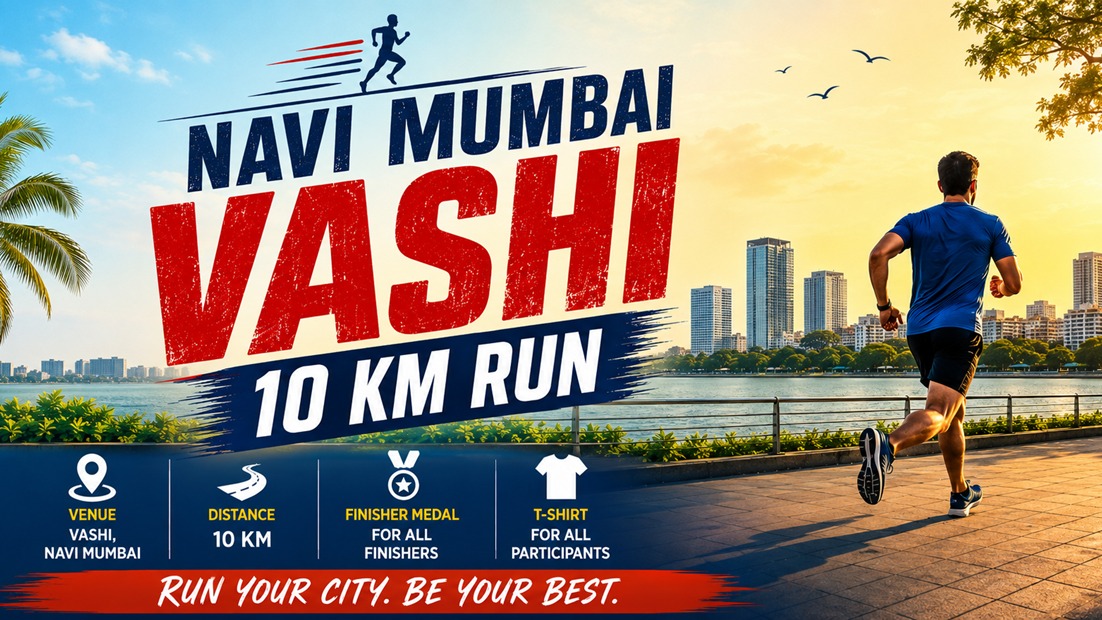 Navi Mumbai Vashi 10 KM Run
