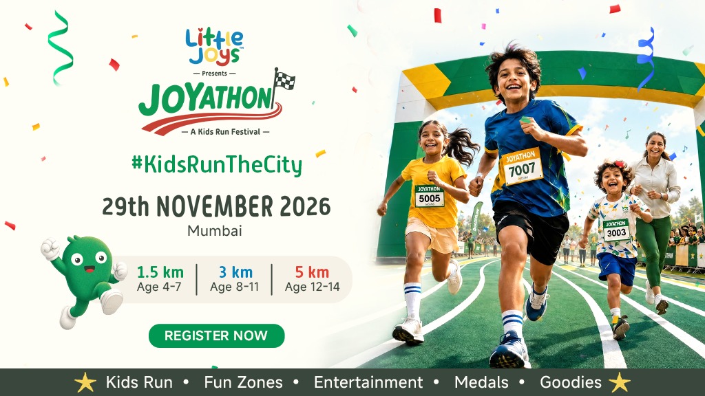 JOYATHON 2026 by Little Joys - A Kids Run Festival