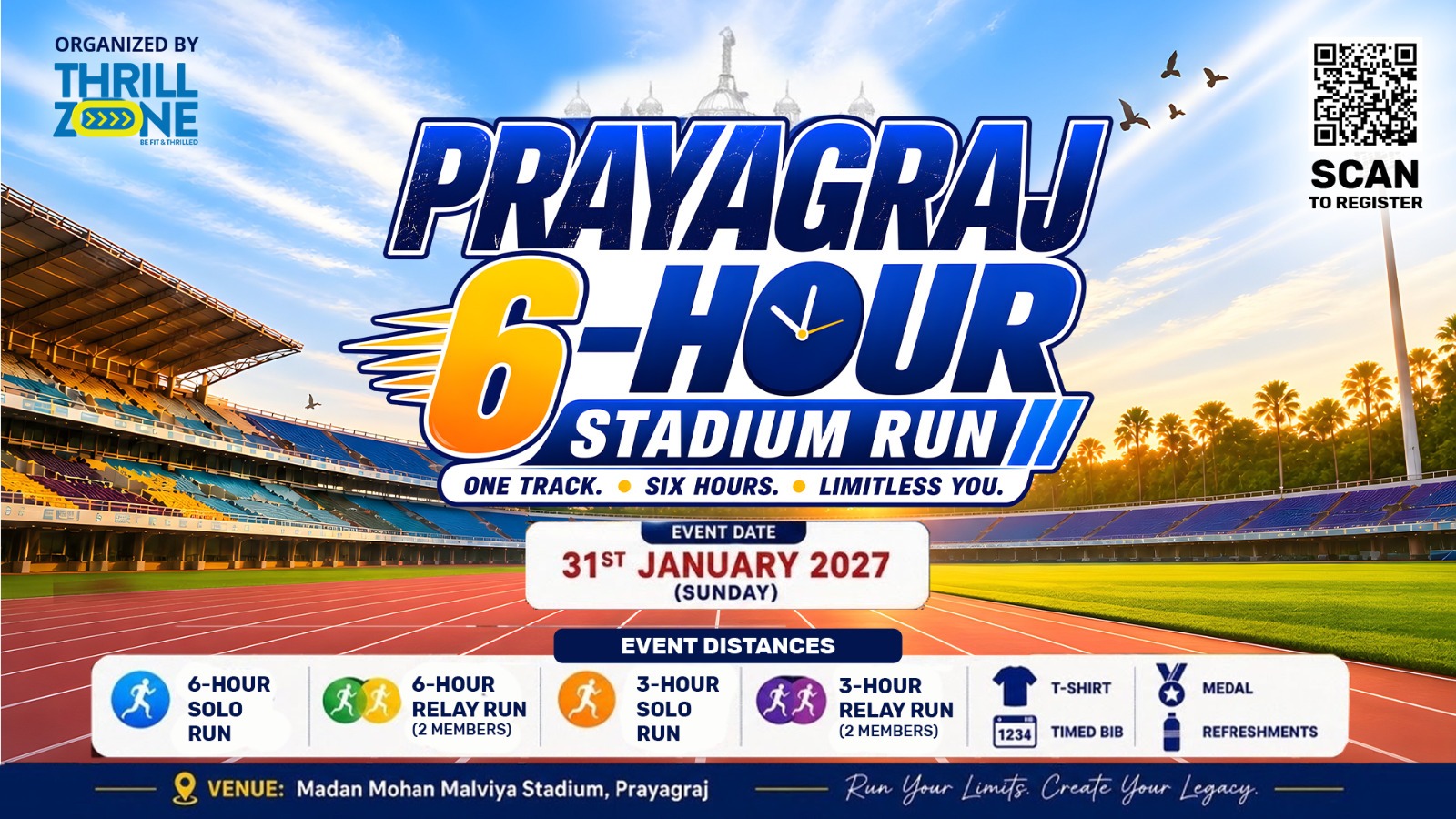 Prayagraj 6-Hour Stadium Run 2027