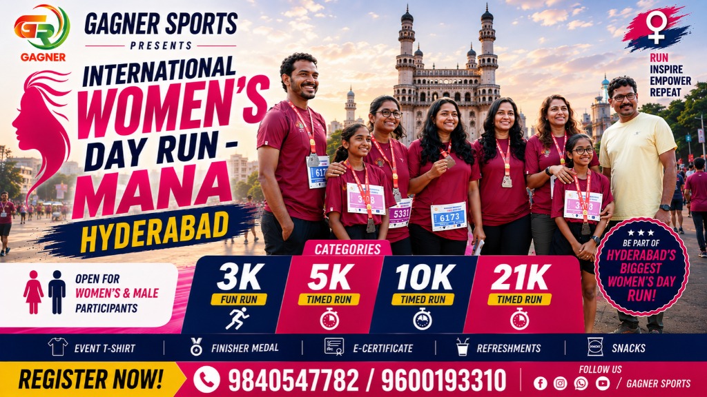 International Women's Day Run - Mana Hyderabad Half Marathon 2027